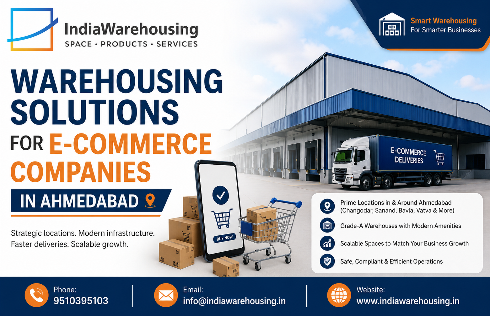 Warehousing Solutions for E-commerce Companies in Ahmedabad