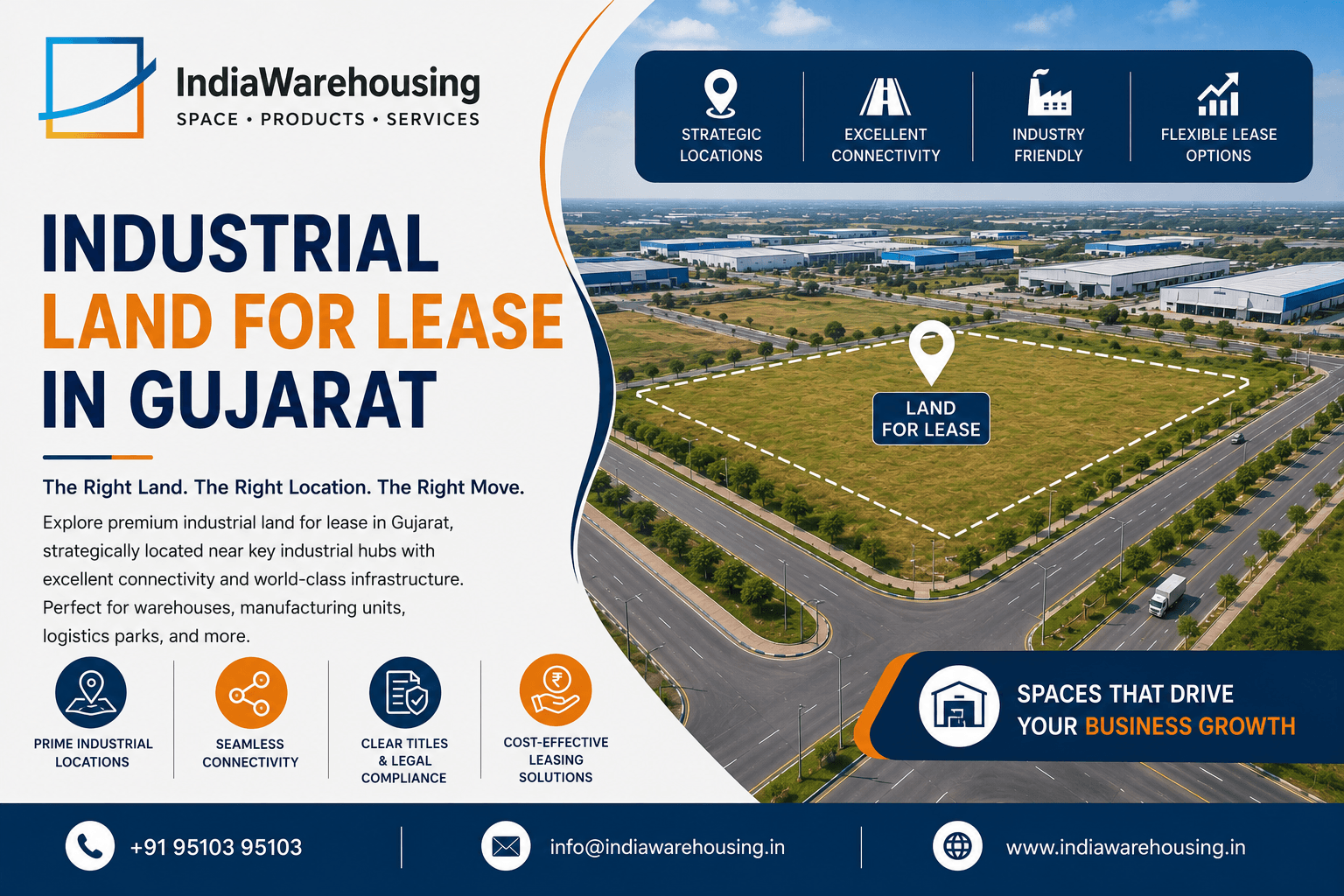 Image of Industrial Land for Lease in Gujarat