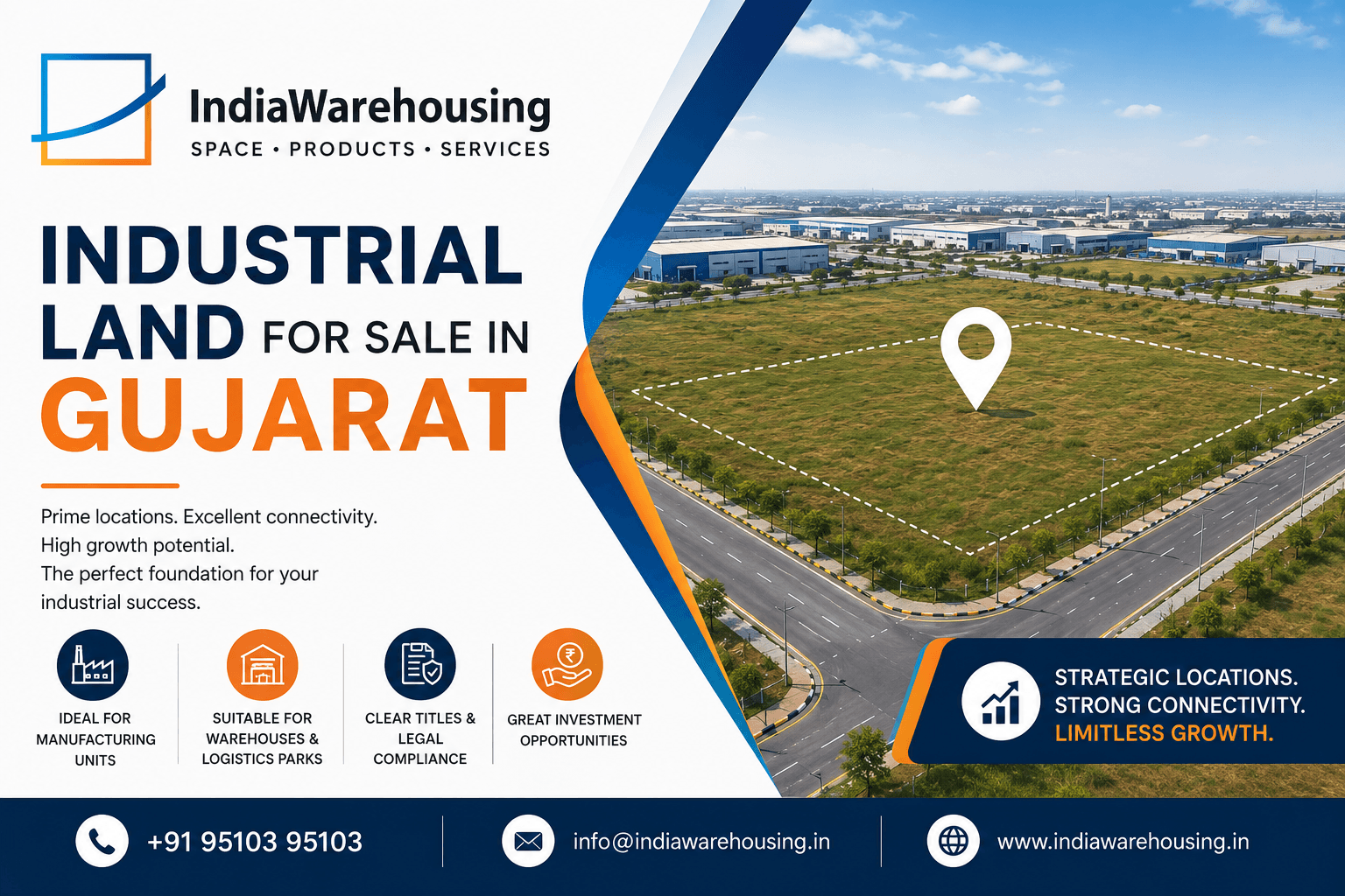 Image of Industrial Land for Sale in Gujarat